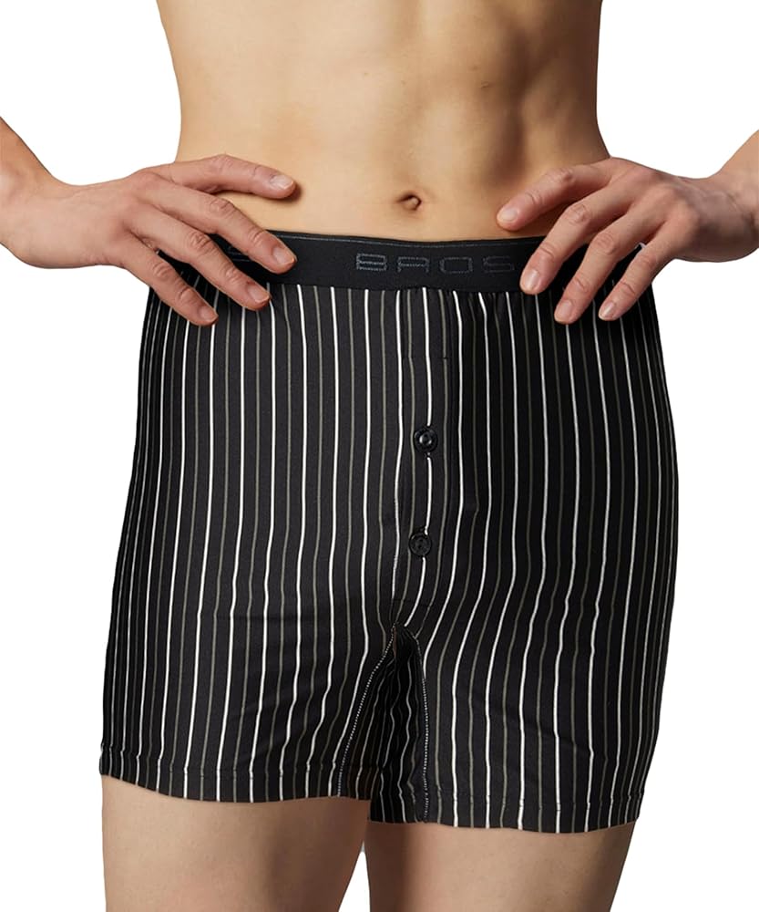 422【前あき】BROS しめつけすぎずダブつかないトランクス Ｍ１枚 BROS by WACOAL MEN｜ブロス トランクス しめつけすぎず,ダブつかない